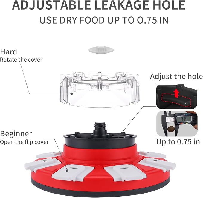 Dog Puzzle Feeder Toy, Adjustable Food Release, Rotating, Red
